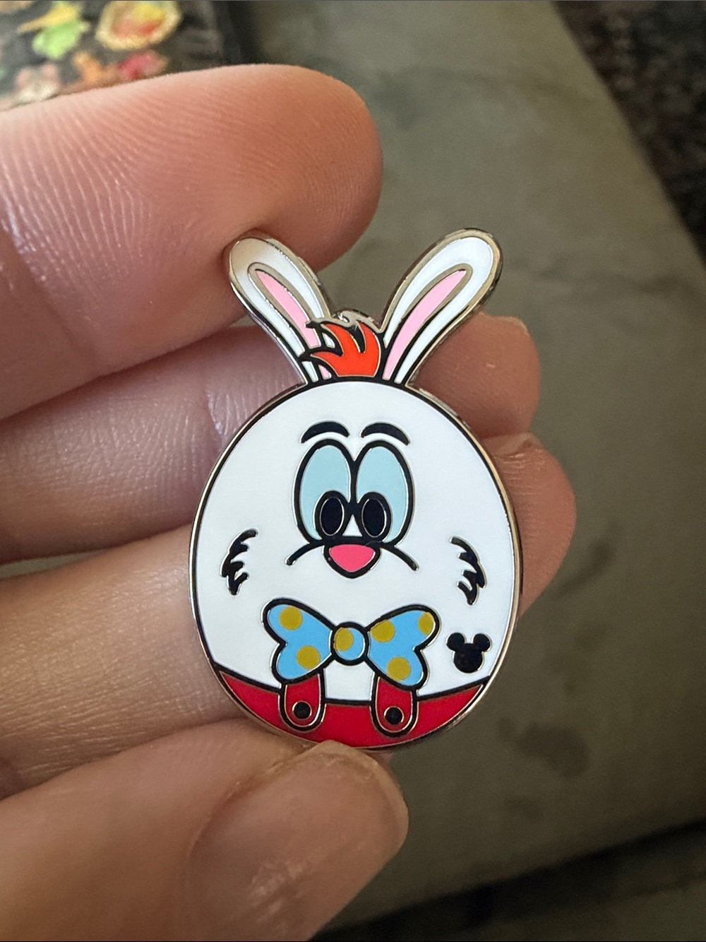 Disney Hidden Mickey - Roger Rabbit Chaser Pin